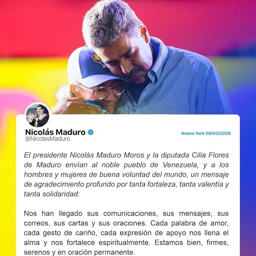 Maduro says he and wife "well, firm" in first message since their capture