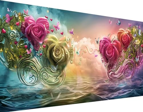 Peinture Diamant Mer et Fleurs : Créez votre Havre de Paix en 5D