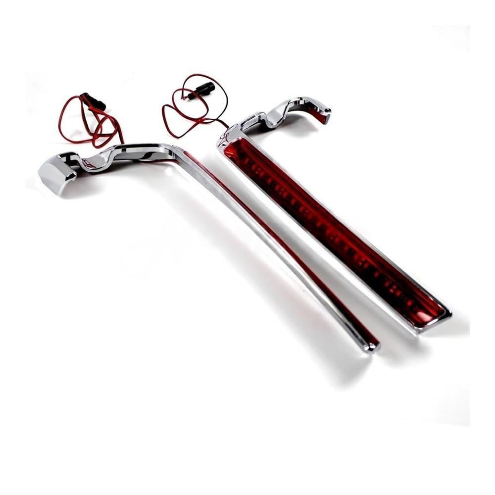 Posteriore Stop Freno Segnale Fanale LED Moto Bisaccia Side Maker Indicatore Luminoso Per Per Touring Per Road King FLHR FLHT FLTR FLHX 14-19 Fanale Posteriore