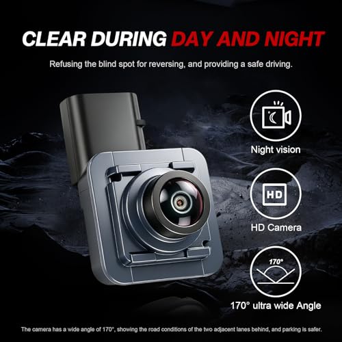 Image of FL3Z-19G490-D Backup Camera Compatible with F-150 2017-2018 Replaces NO. FL3Z19G490D FL3Z-19G490-B FL3Z19G490B FO1960101