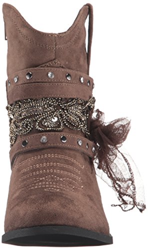 Not Rated Women's Midas Ankle Bootie, Taupe, 8.5 M Us #TOP1