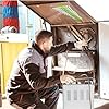 EZRED FWR12-G Magnetic Flexible 12 Slot Wrench Rack Holder Non-Marring Slim Design Storage Organization
