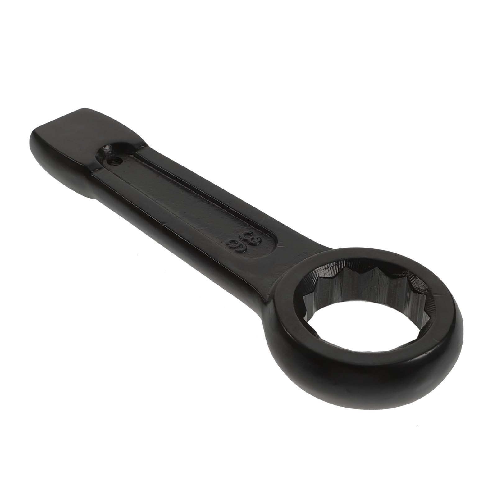 Clé à cliquet 36 mm coudée en acier haute dureté pour écrous grippés de voiture