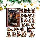 Cadeau parfait : calendrier de l'Avent berger allemand 2025, le berger allemand de l'Avent de Noël constitue une excellente option de cadeau pour la période des fêtes, offrant une façon distincte et festive de compter à rebours jusqu'à Noël.