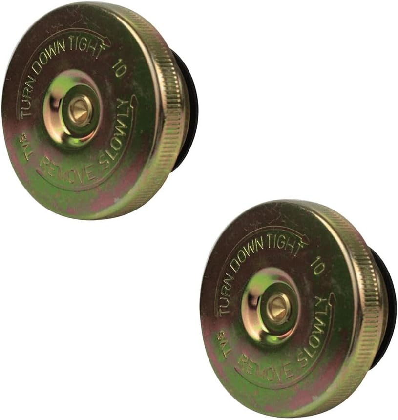 Mytee Products 2 Pack Radiator Caps for Heavy Duty Trucks - Radiator Pressure Caps Replaces 16-MF-256A 16-MF-256 572.2029 AAX0897 MK16MF256A 16MF256