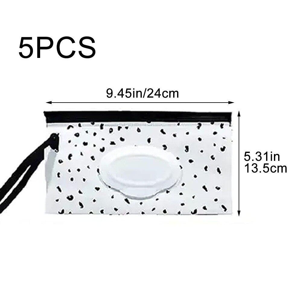 6 Pezzi Contenitori Porta Salviette Umidificate In EVA - Riutilizzabili, Portatili Per Neonati E Trucco - Foto 2