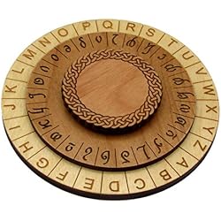 Elves Cipher Wheel - Acessory for Fantasy Table Top RPGs وألعاب الطاولة و Dungeon Masters