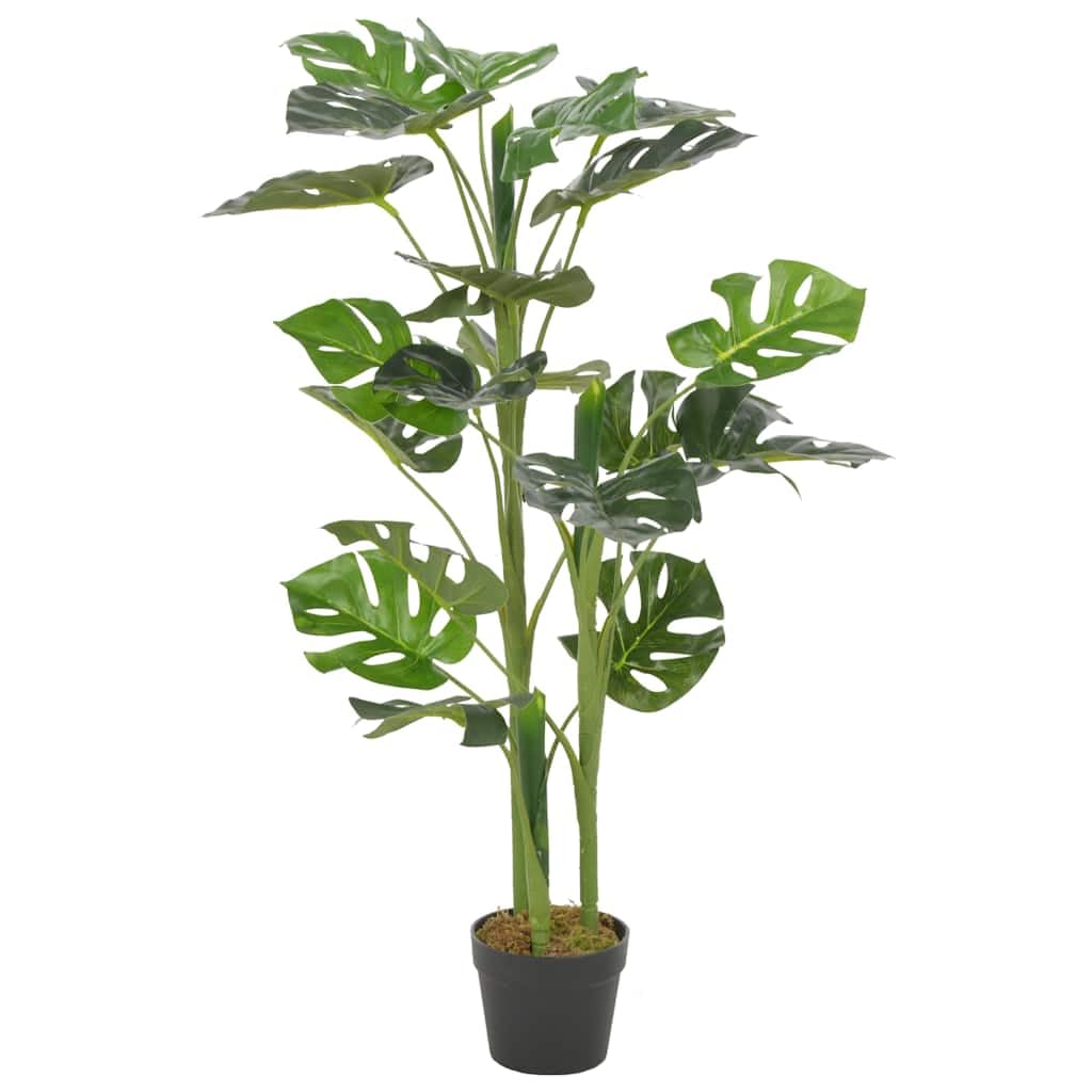Sztuczna roślina Monstera z doniczką 100 cm zielony