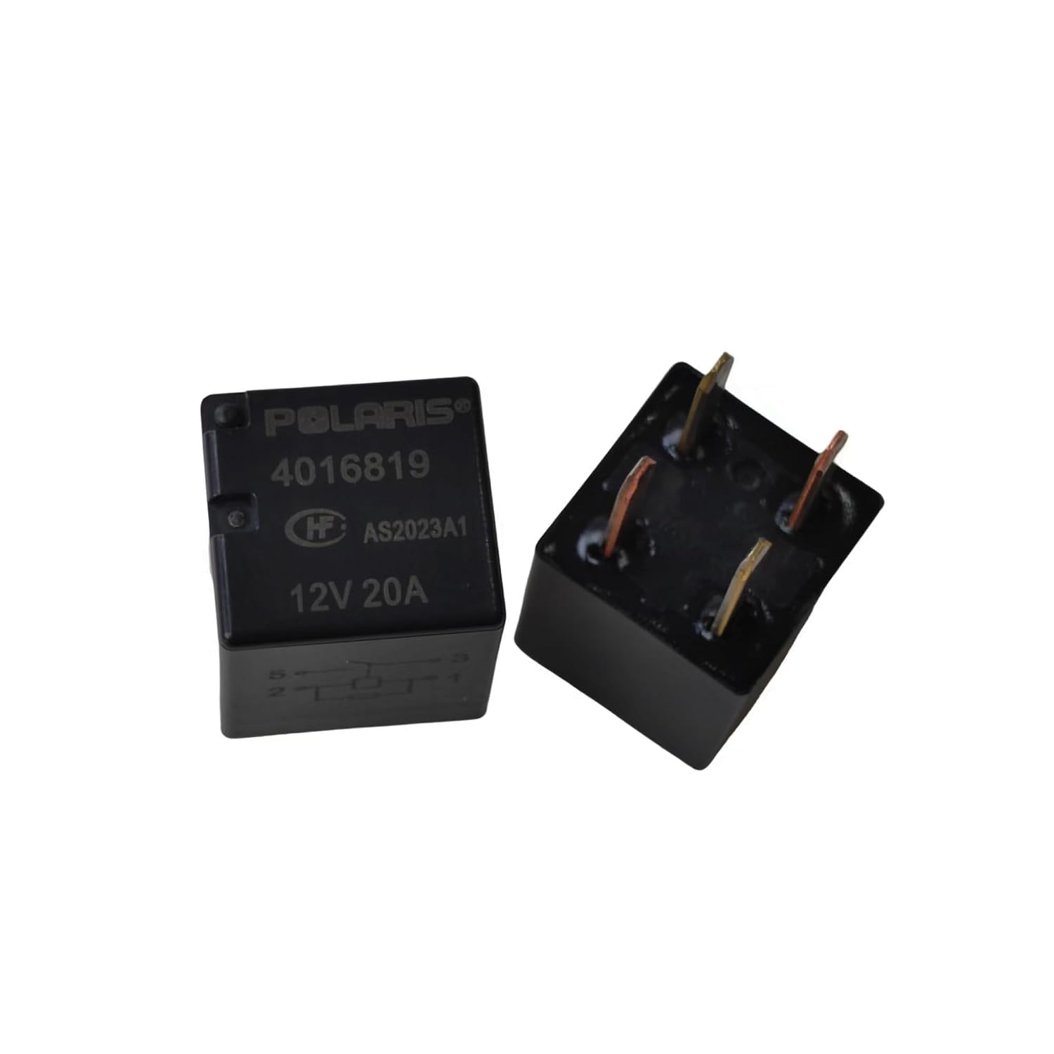 5pcs 4016819 Ultra Micro ISO Automotive Relay Coil Voltage 12VDC 20A 4Pin