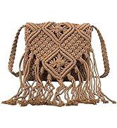 Nice Pies Summer Women Tassel Beach Shoulder Bag Bohemian Crochet Messenger Bags