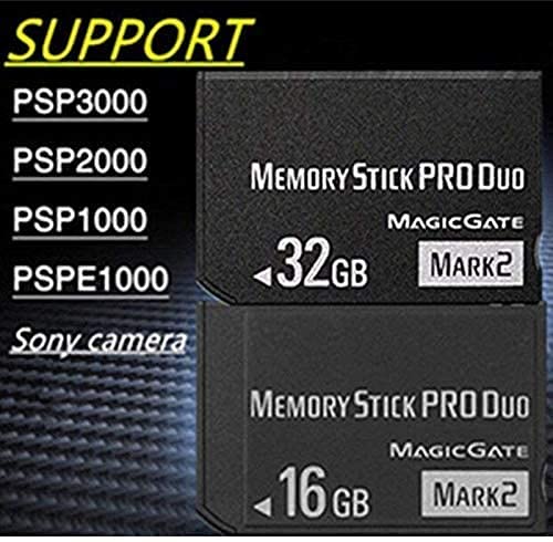 Ms 32Gb Memory Stick Pro Duo Mark2 For Psp 1000 2000 3000 Accessories/Camera Memory Card #TOP4