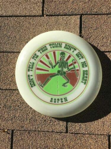 Funn & Frolic - USA Aspen Shakedown Poster Artist Frisbee 175gm Glow/Grateful Dead Inspired