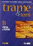 trame e temi vol b pdf  Trame e temi. Vol. B: Poesia e teatro. Per le Scuole superiori