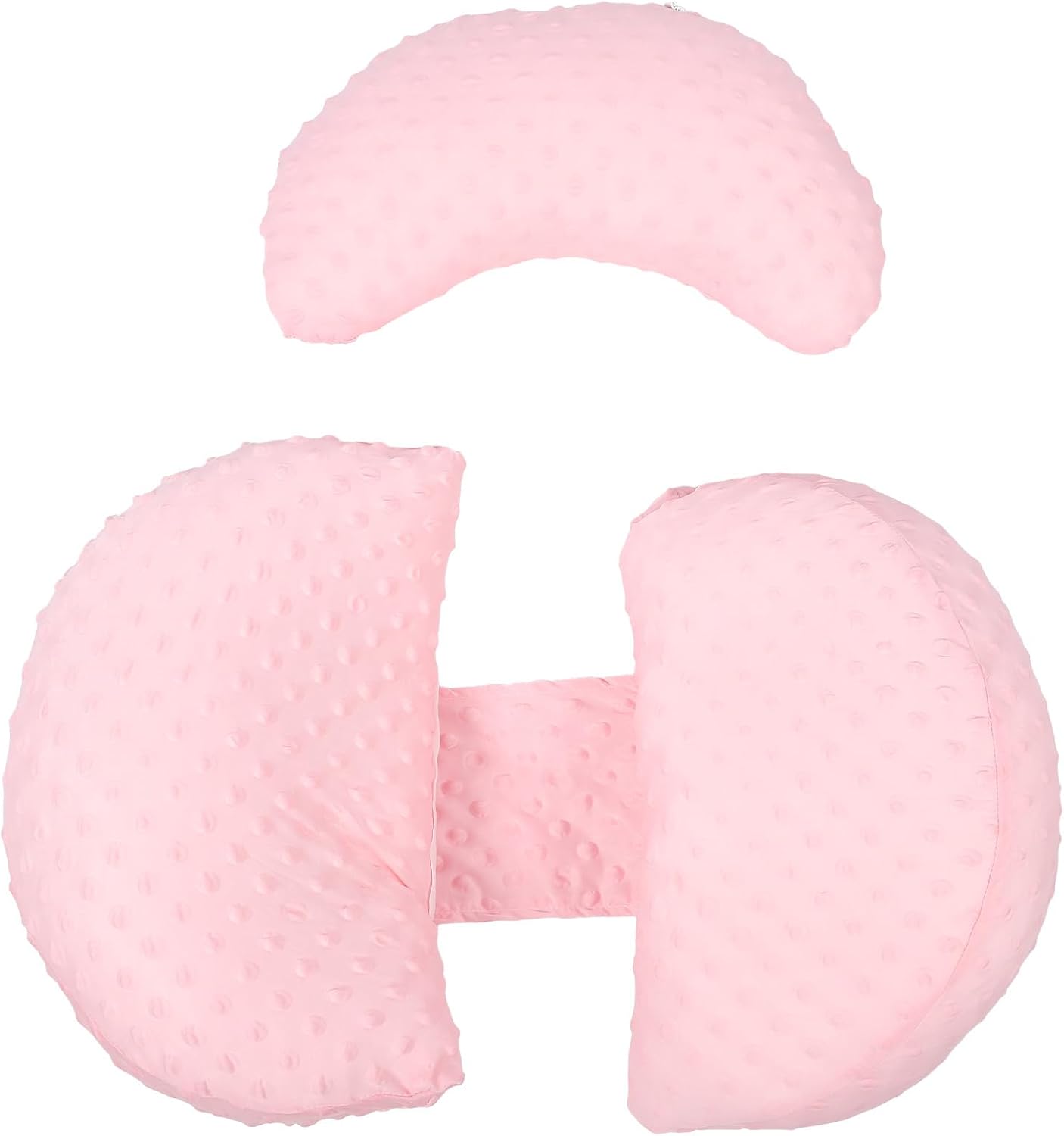 Cooling Maternity Pillow for Pregnant Women Ergonomic Multi-use Lumbar Support and Side Sleeping Cushion with Breathable Comfortable Pregnancy Waist Pillow