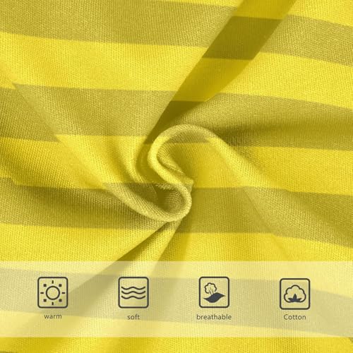 Yellow Brown Stripe Toddler Girls's Underwear 2T3