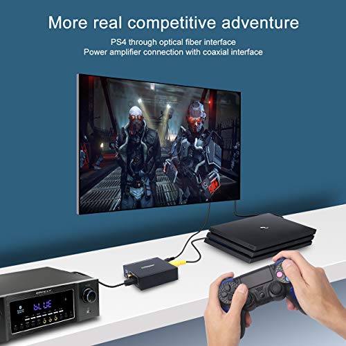 Convertitore Bidirezionale da Ottico a Coassiale