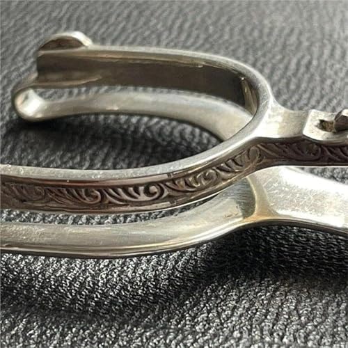 Western Spur Sterling Silver Money Clip,Rare Vintage Western Spur Sterling Silver Money Clip,Spur Sterling Silvers Large Feature Money Clips,Horse Rider Accessory Gifts for Men,Husband,Father(1pcs)4