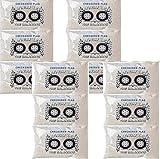 Checkered Flag Tire Balancing Beads 14oz, Case of 12-14oz Bags,168oz Total Balance Beads, for Semi Truck, Off-Road Vehicles, Tire Beads Include (12) Caps and Cores (12-14oz)