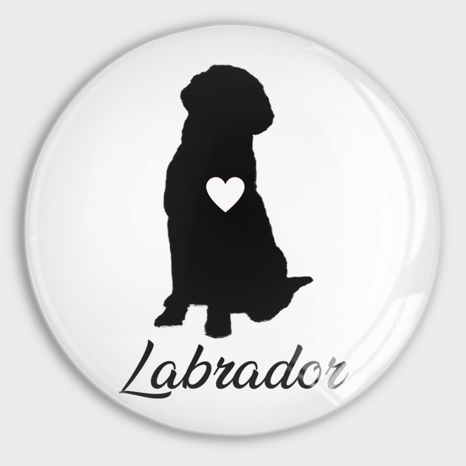Aimants en verre labrador puissants pour tableau blanc cuisine et bureau