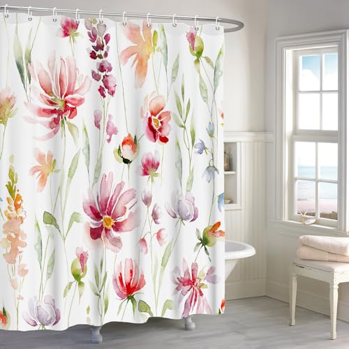 ASDCXZ Flower Shower Curtain 180x180 cm - Image 3