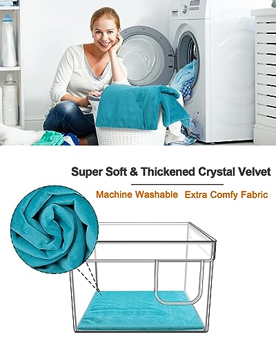 JLSAME Casa de Gato Aquecida para Gatos Ao Ar Livre No Inverno | Cama de Gatinho Aquecida À Prova de