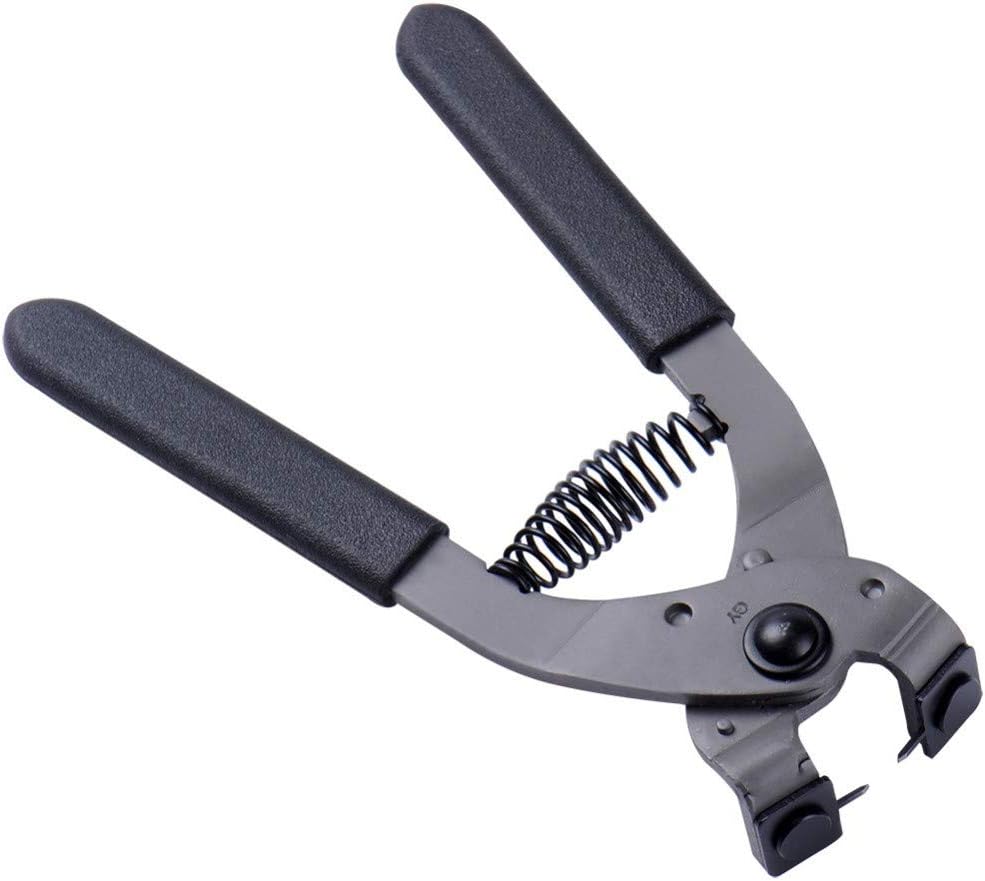 ZHONGJIUYUAN 1 Piece Hole Puncher 4mm Profession Leather Craft Hole Punches Tools Spacing Stitching Chisel Piercing Nippers,1 Prongs Leather Stitching Chisel Leather Nippers