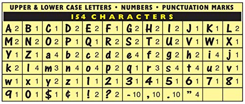 Pacon Letras maiúsculas e minúsculas autoadesivas de 10 cm, 154 unidades, verde (51697)