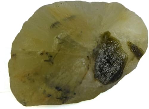 GEMHUB Cristal curativo Prehnite verde de protección 22.50 Ct Natural Raw Prehnite, sin cortar áspero Prehnite Gema, Gema, prehnita