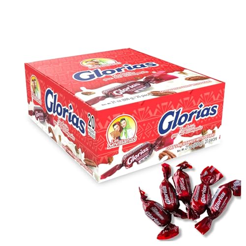 weight: Gloria Chewy Dulce de Leche Candy Bag with Pecans – Traditional Mexican & Latin Candy - Sweet Snack Treats - Arequipe, Cajeta, Caramel Sauce - Perfect for Desserts, Snacks, and Parties -21.16 Oz