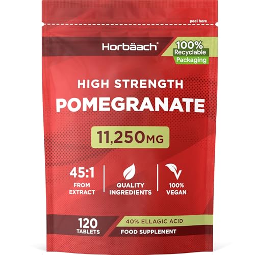 Horbaach Pomegranate Tablets, 120 Count