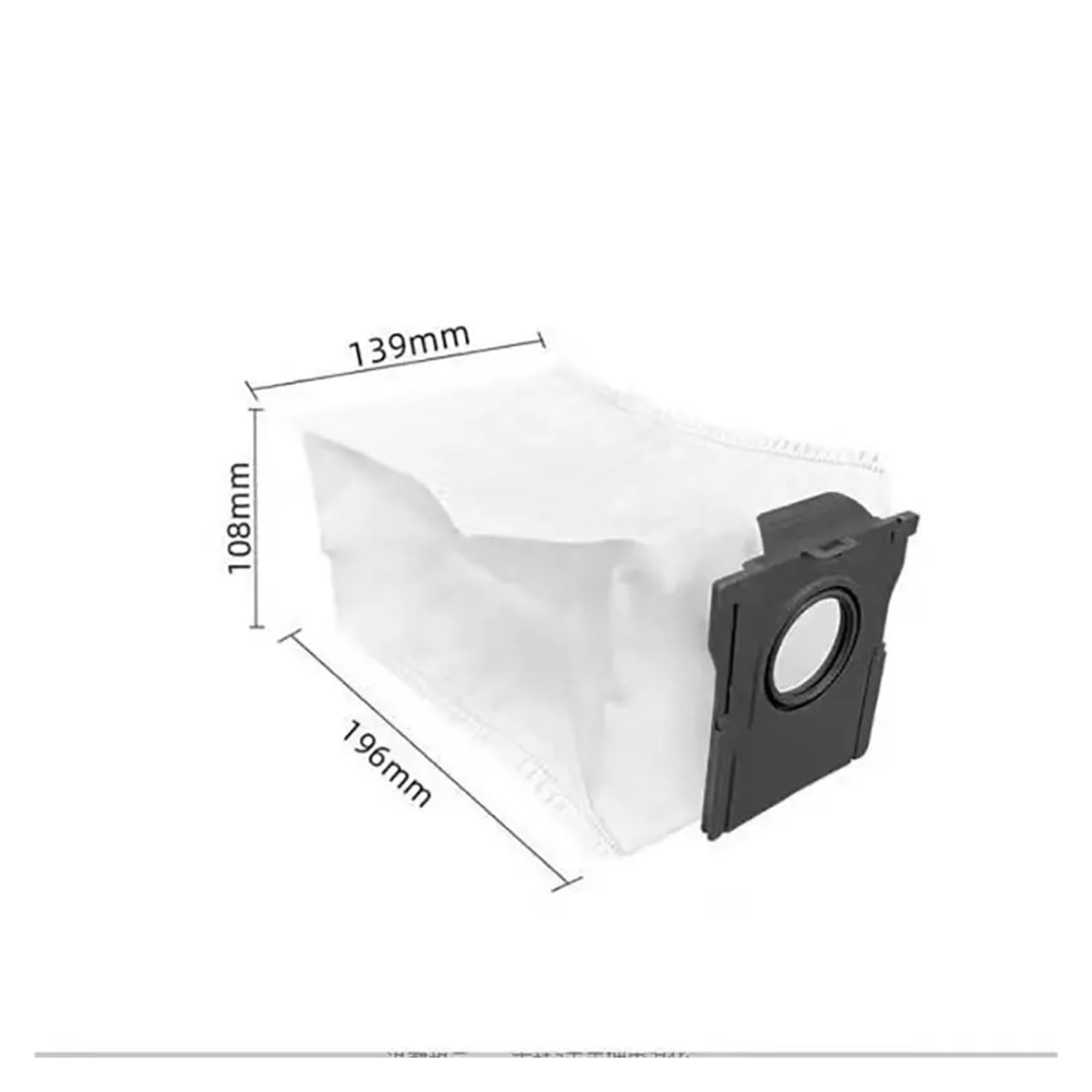 Compatible con Bolsa de Polvo for aspiradora Dreame / X40 Pro / X40 Ultra / X30 Ultra / S30 / S30 Pro/Accesorios de Repuesto for Bolsa de Polvo(16Pcs)