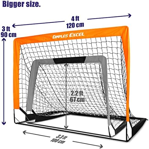 Football Goal Pop up Football Net Post Football Training Gift 1 Pack