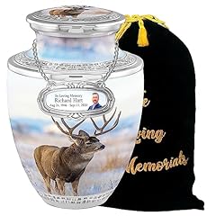 Grazing Deer Fields Free Personalized Medallion