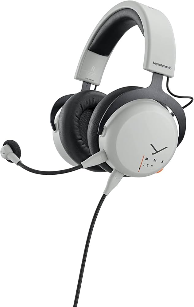 Amazon.co.jp: beyerdynamic MMX 150 グレー ゲーミングヘッドセット
