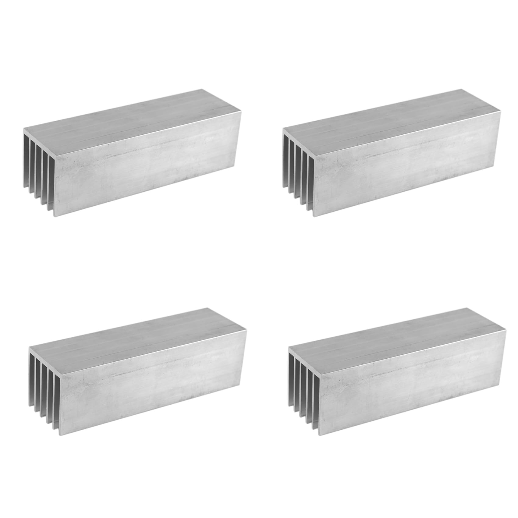 Módulo Radiador de Aluminio Extruido de 100x30x30mm con Base Plana Rectificada 8