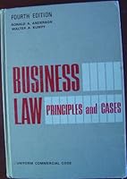 Business Law Principles and Cases, Uniform Commercial Code B002YAT6AY Book Cover