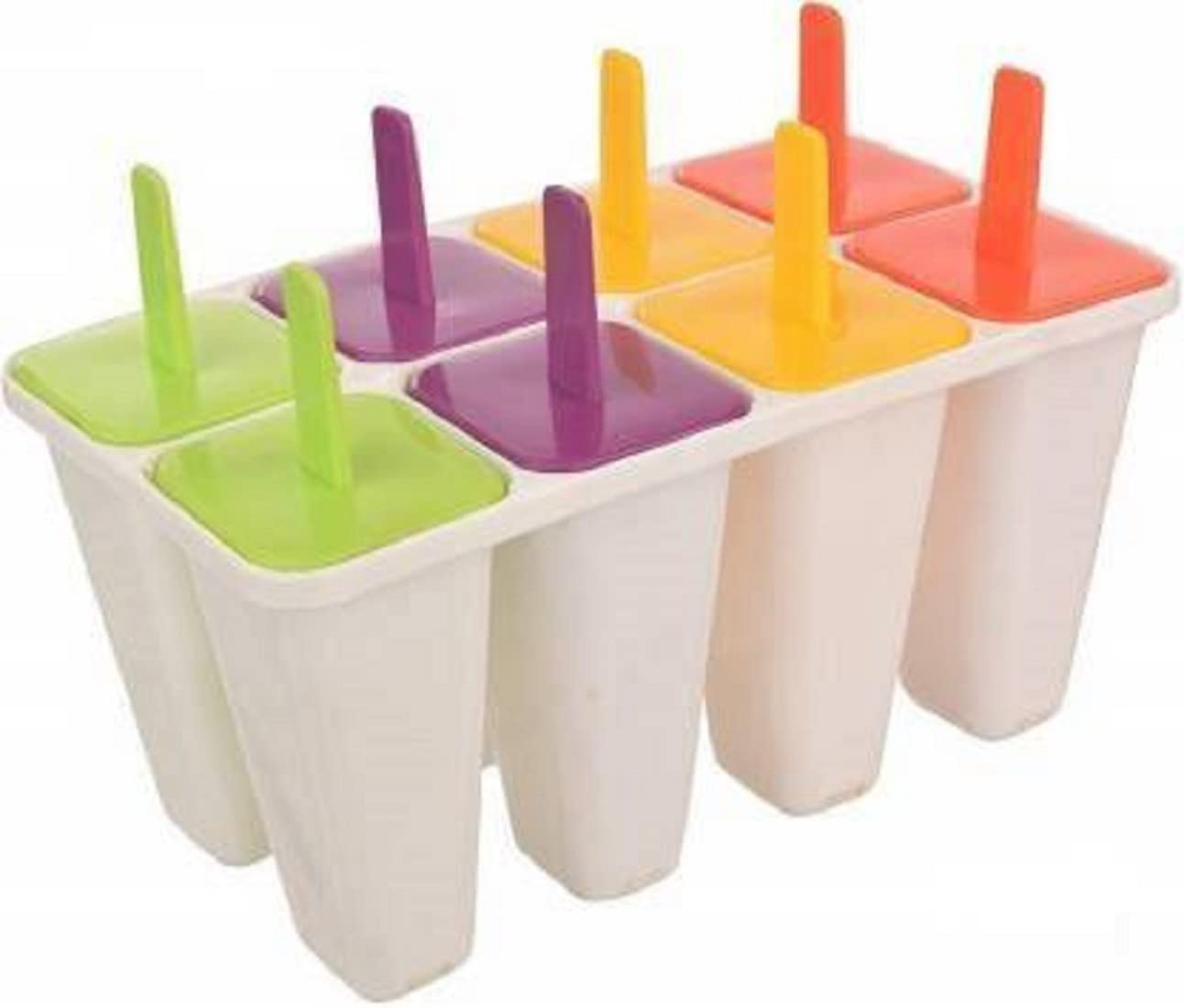 EAGEAN Plastic Ice Candy Maker Kulfi Maker Moulds Set, Ice Cream Maker Mould (Multicolour) - 2065 (B0C1GYHBRG) Amazon Price History, Amazon Price Tracker