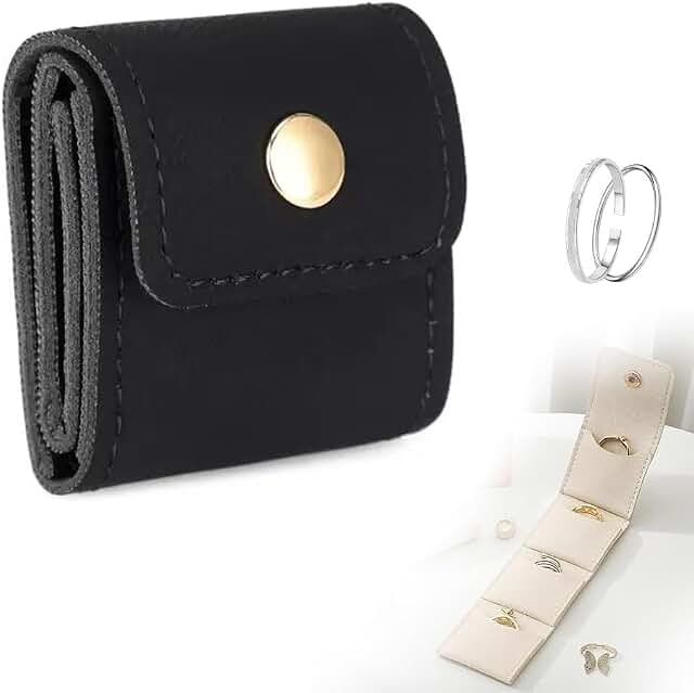Travel Jewelry Bag Mini Foldable Organizer