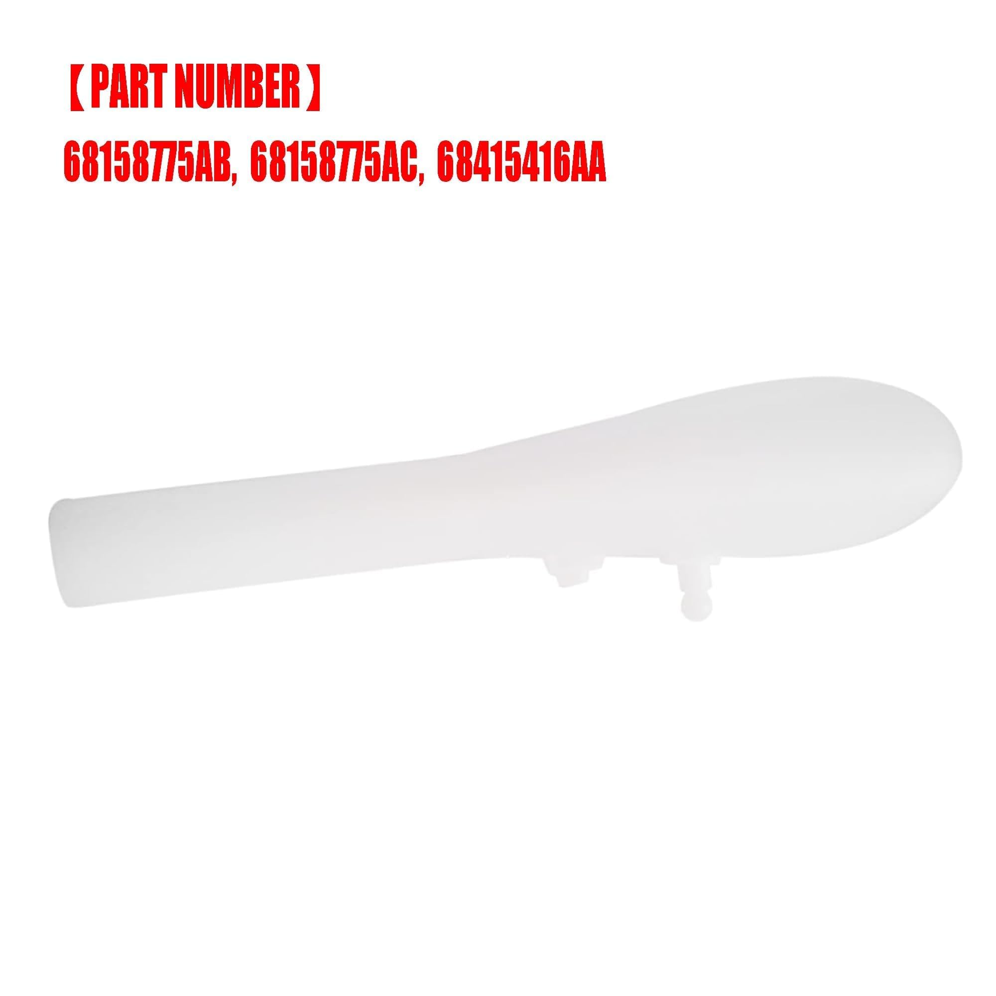 AngyMeck Fuel Tank Filler Funnel Tube Compatible with Dodge Jeep Ram Durango Grand Cherokee 2012-2020 Replace 68415416AA