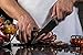 Kutt Chef Knife Set, 8 inch Professional Kitchen Knife, German High Carbon Stainless Steel Utility Knife, Work Sharp Chopping Knife