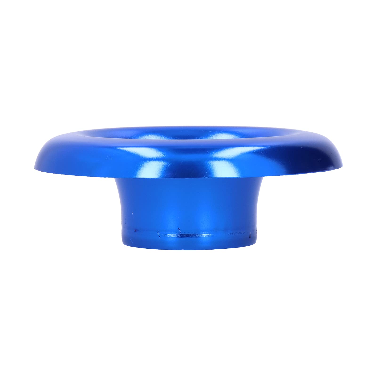 Velocity Stack de 2,9 pulgadas adaptador de bocina turbo para auto en aluminio azul 8