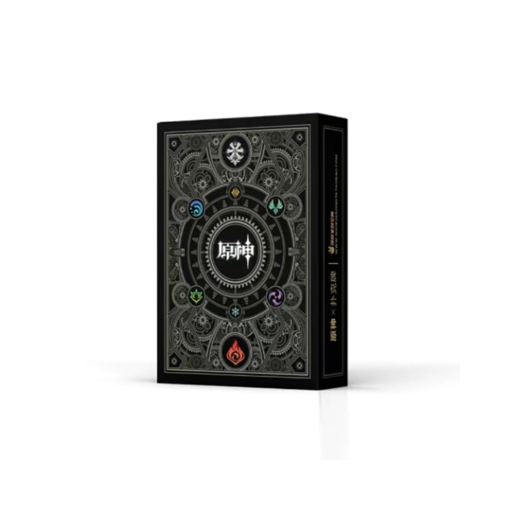 Hanaiette 56pcs Genshin impact peripheral card Game Characters HD Full set of poker cards