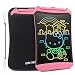 Improved NEWYES Colorful Robot Pad 8.5 inch LCD Writing Tablet Drawing Board Erasable Doodle and Scribble Pad Special for Kids and Adults (Pink)