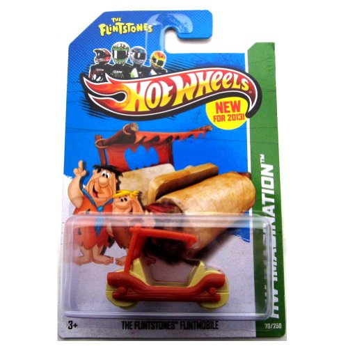 2013 Hot Wheels Hw Imagination - Flintstones Flintmobile