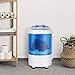 Saturnpower Portable Mini Washing Machine，Small Compact Laundry 4.4lbs Capacity Washer w/Spin Cycle Basket and Drain Hose Drum Washing Machine
