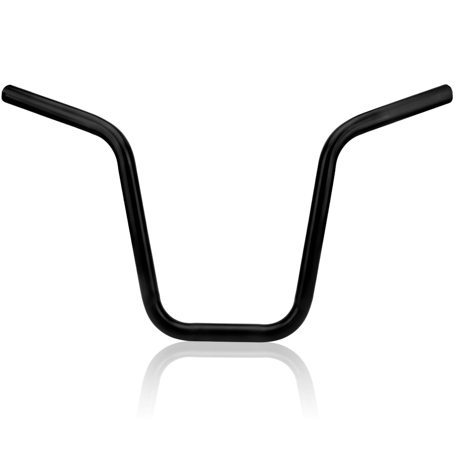 13'' Ape Hangers 7/8'' Mini Bike Handlebars - Universal Fit for Coleman CT200U CT200UEX BT200X, Mega Moto MMB80, Motovox MBX10, 100cc 200cc Mini Bikes, Heavy Duty Steel Powder Coated (Black)