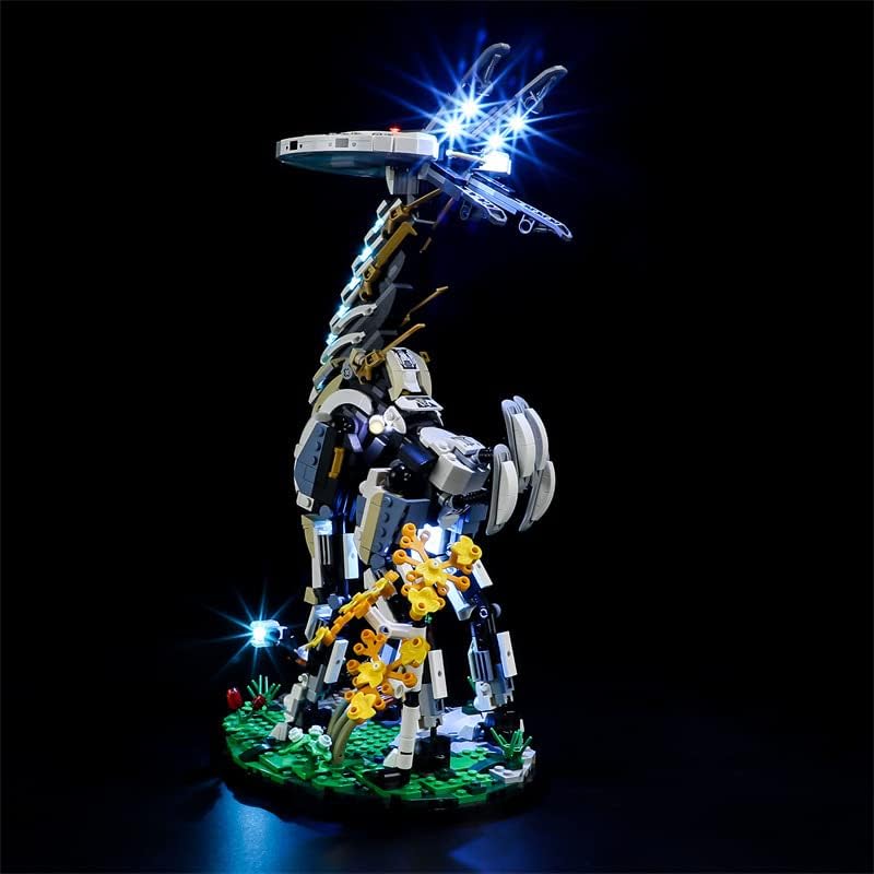 Miniatura 2 de Northlovf Kit de luces LED para Lego Horizon Forbidden West Tallneck 76989 Juego de construcción, fuente de alimentación USB o fuente de