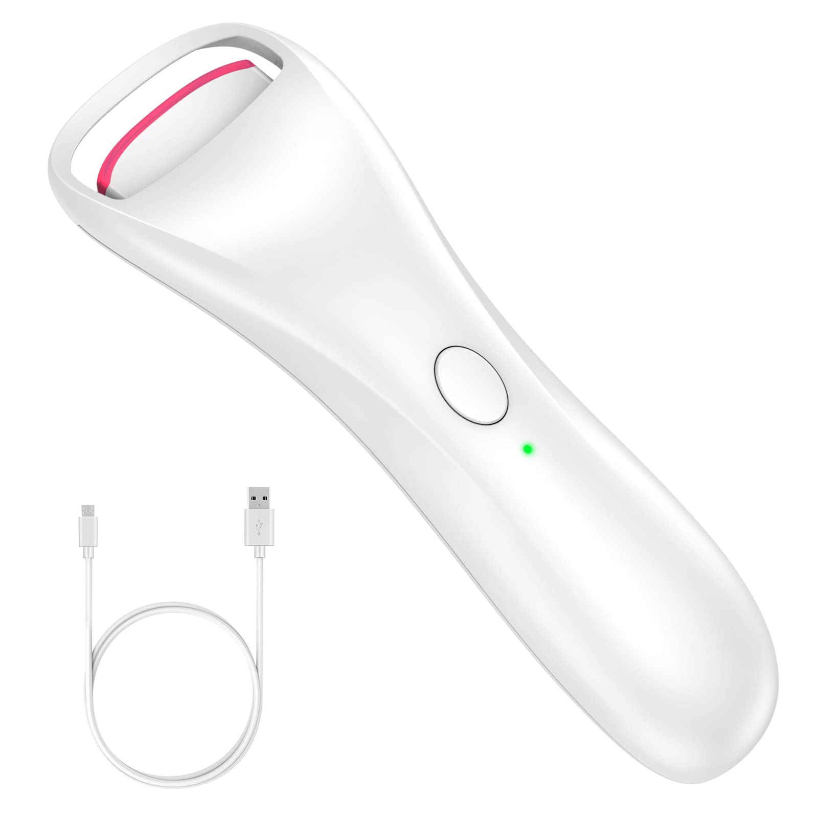 Rizador de pestañas eléctrico con calefacción de larga duración, recargable por USB, 2 modos de ajuste de temperatura, rizador de pestañas de precalentamiento rápido