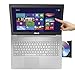 ASUS N550J 15.6-Inch Laptop (Intel Core i7-4700HQ 2.4GHz Processor, 1TB Hard Drive, 8GB RAM, Windows 8.1 64-bit) Silver Grey