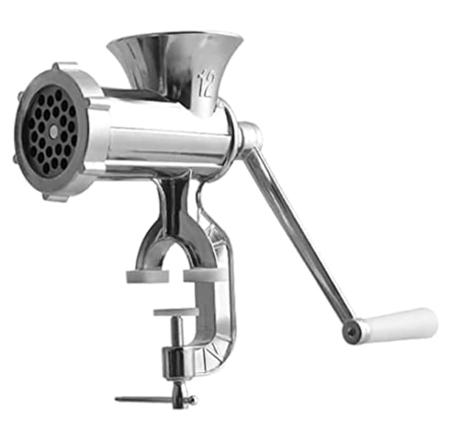 Aluminium Alloy Hand Operate Manual Meat Grinder Mincer (12 Number Large Size)